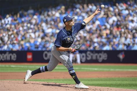 McClanahan gets fourth win, Rays rout Manoah, Blue Jays 8-1